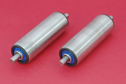 Stainless steel 50mm rollers - standard type with selectable length